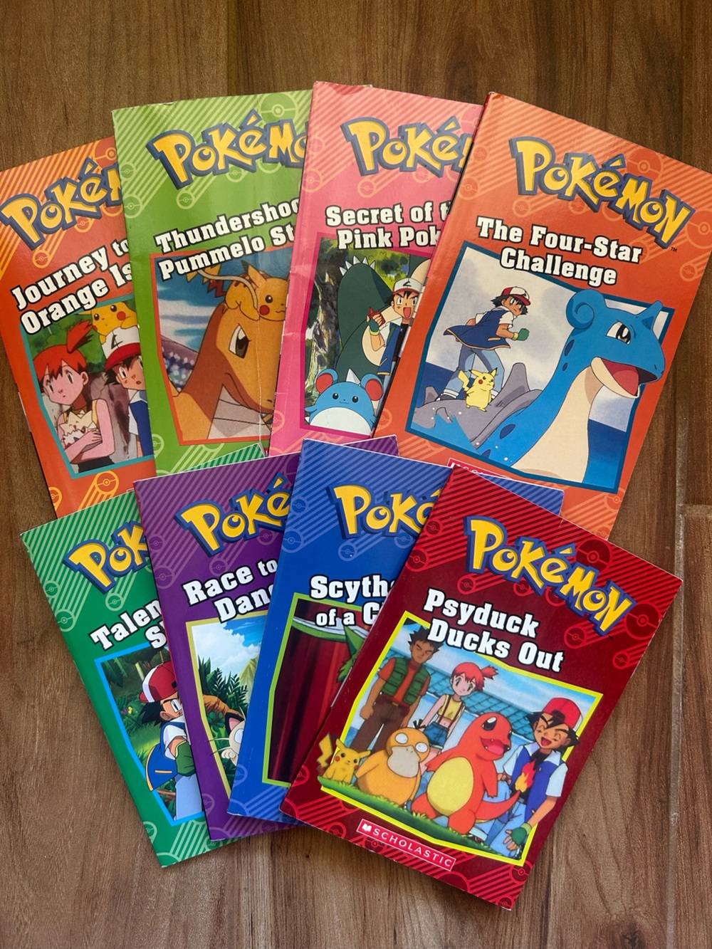 Pokémon Classic Chapter Book Collection 8-Book Set Scholastic